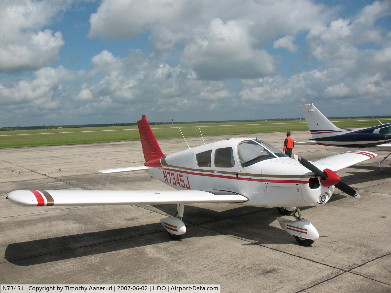 N7345J, 1968 Piper PA-28-140 C/N 28-24612, The EAA Texas Fly-In