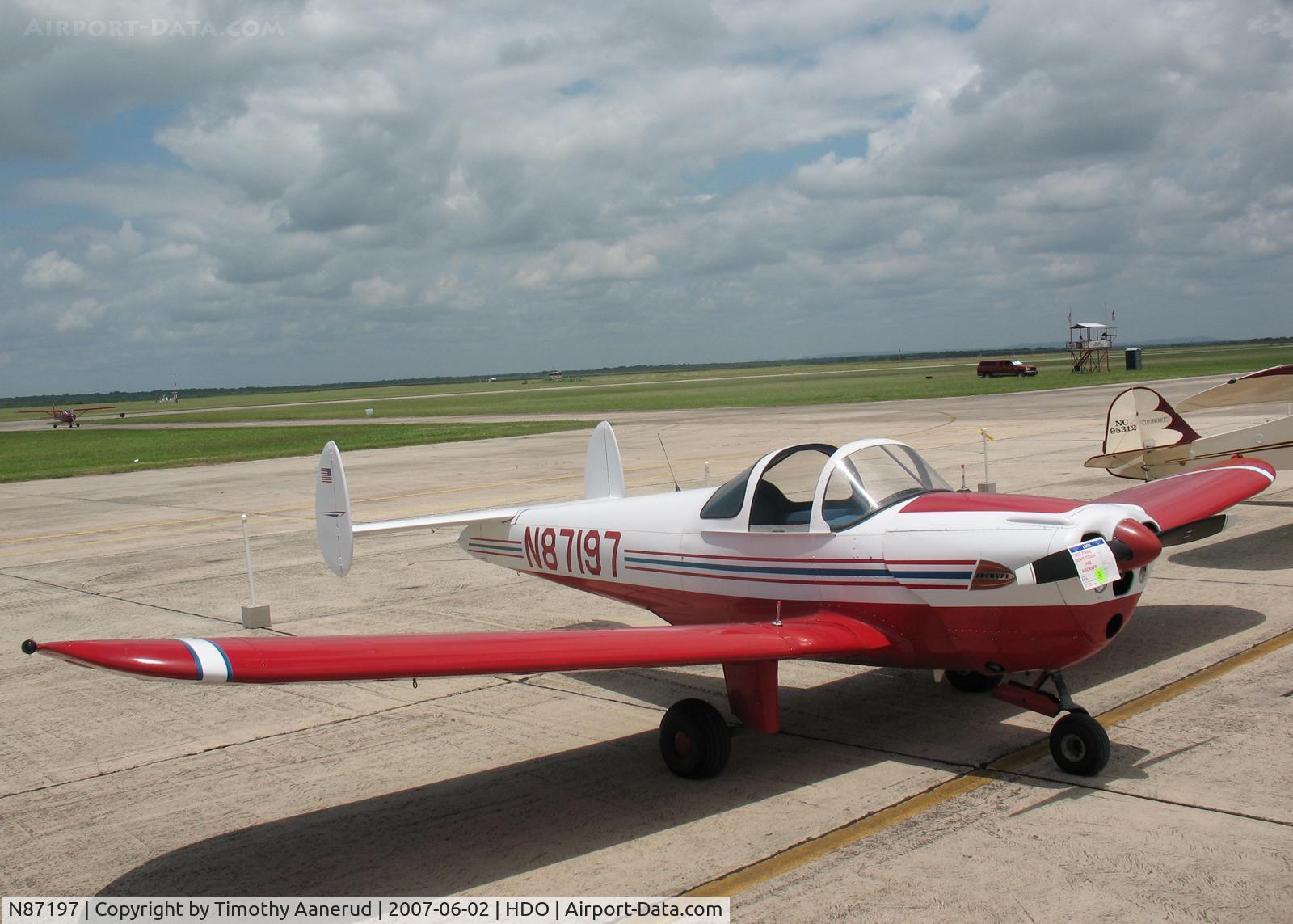 N87197, 1946 Erco 415C Ercoupe C/N 370, The EAA Texas Fly-In, 1946 Ercoupe 415-C, c/n 370
