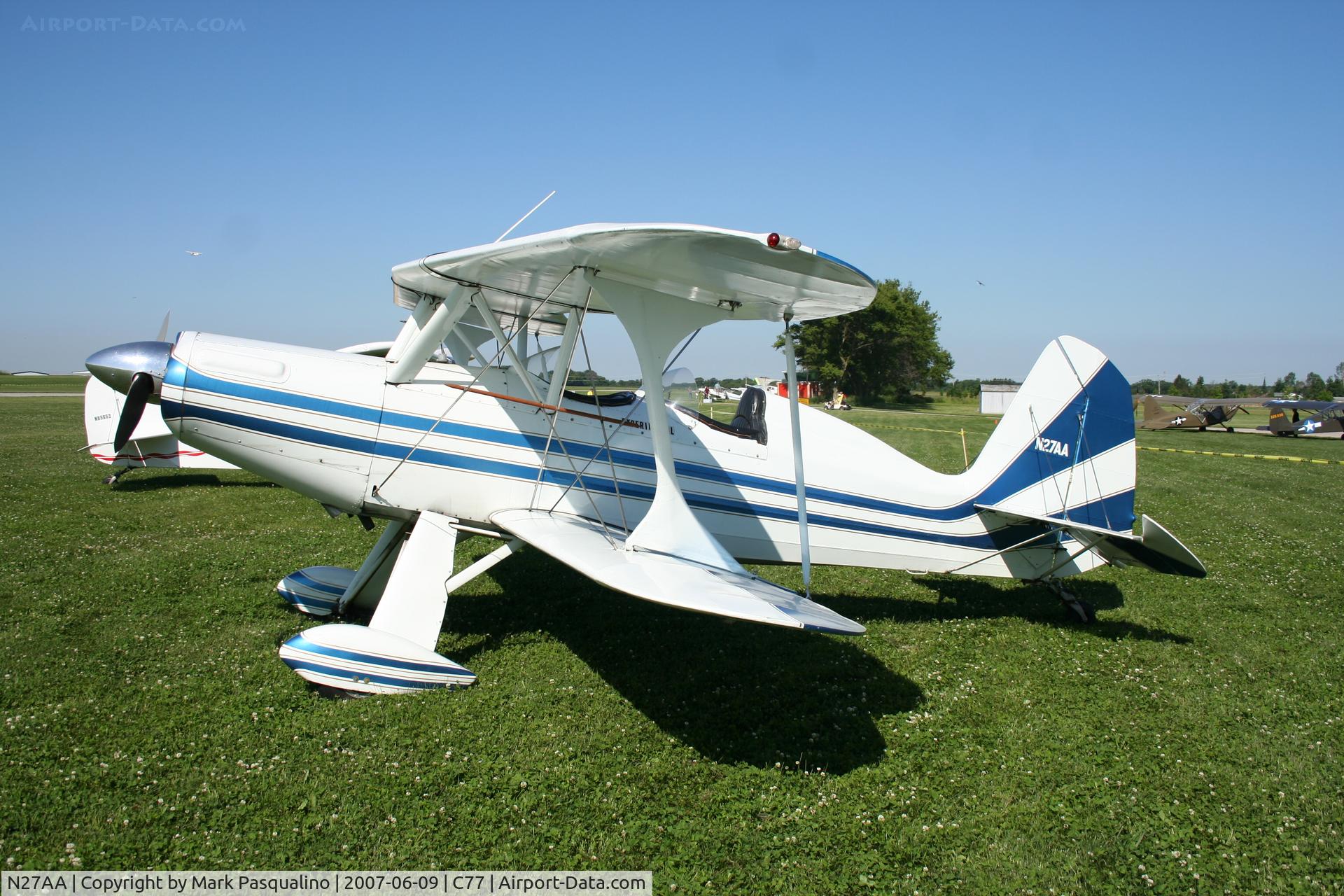 N27AA, 1987 Stolp SA-300 Starduster Too C/N 1001, Starduster Too