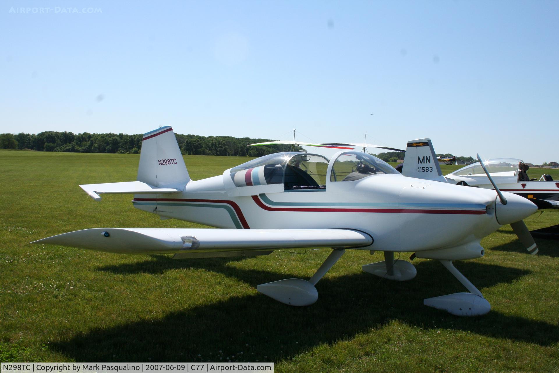 N298TC, 1998 Vans RV-6A C/N 21780, RV-6A
