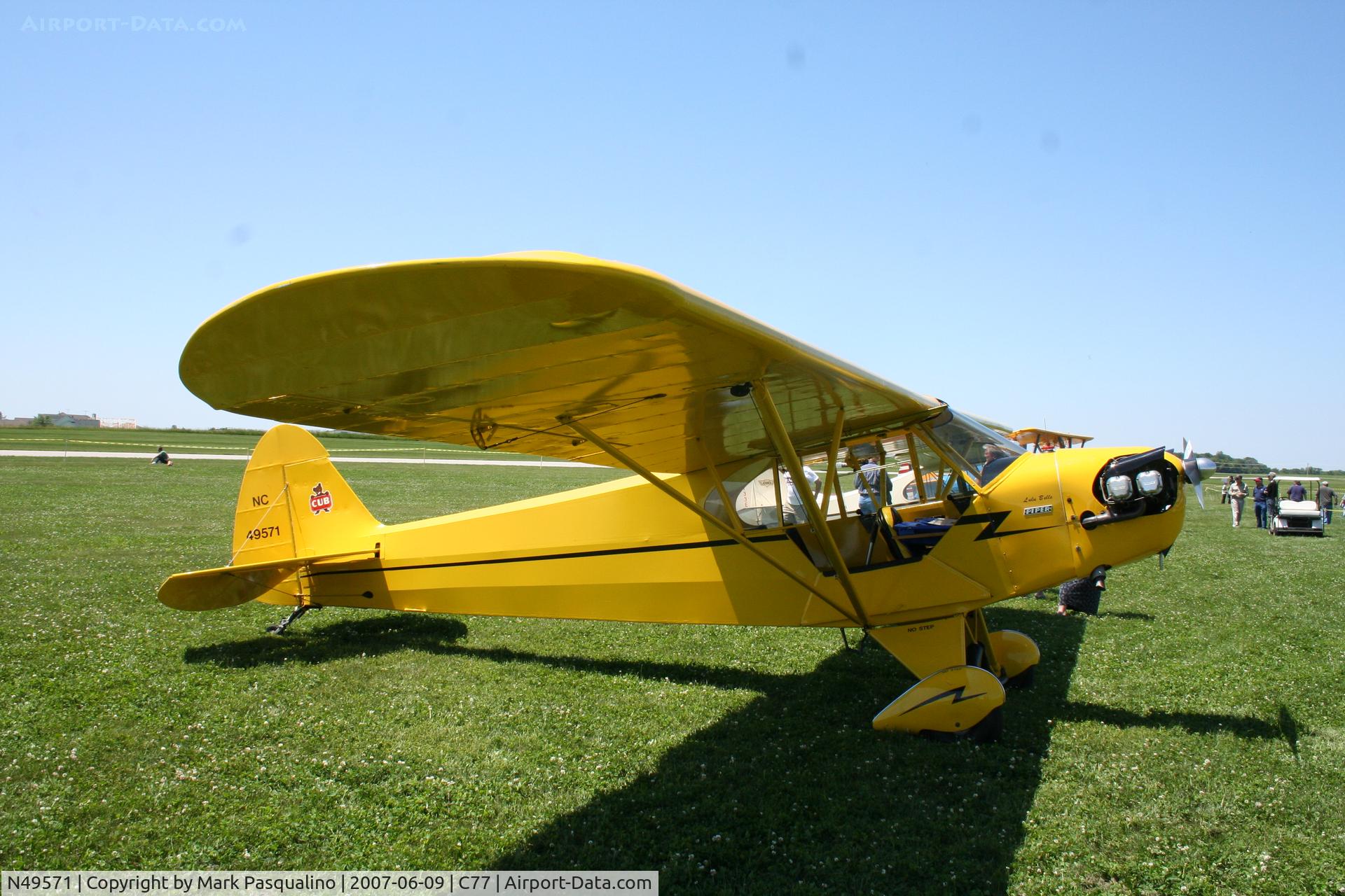 N49571, 1942 Piper J3C-65 Cub C/N 9927, Piper J-3C-65