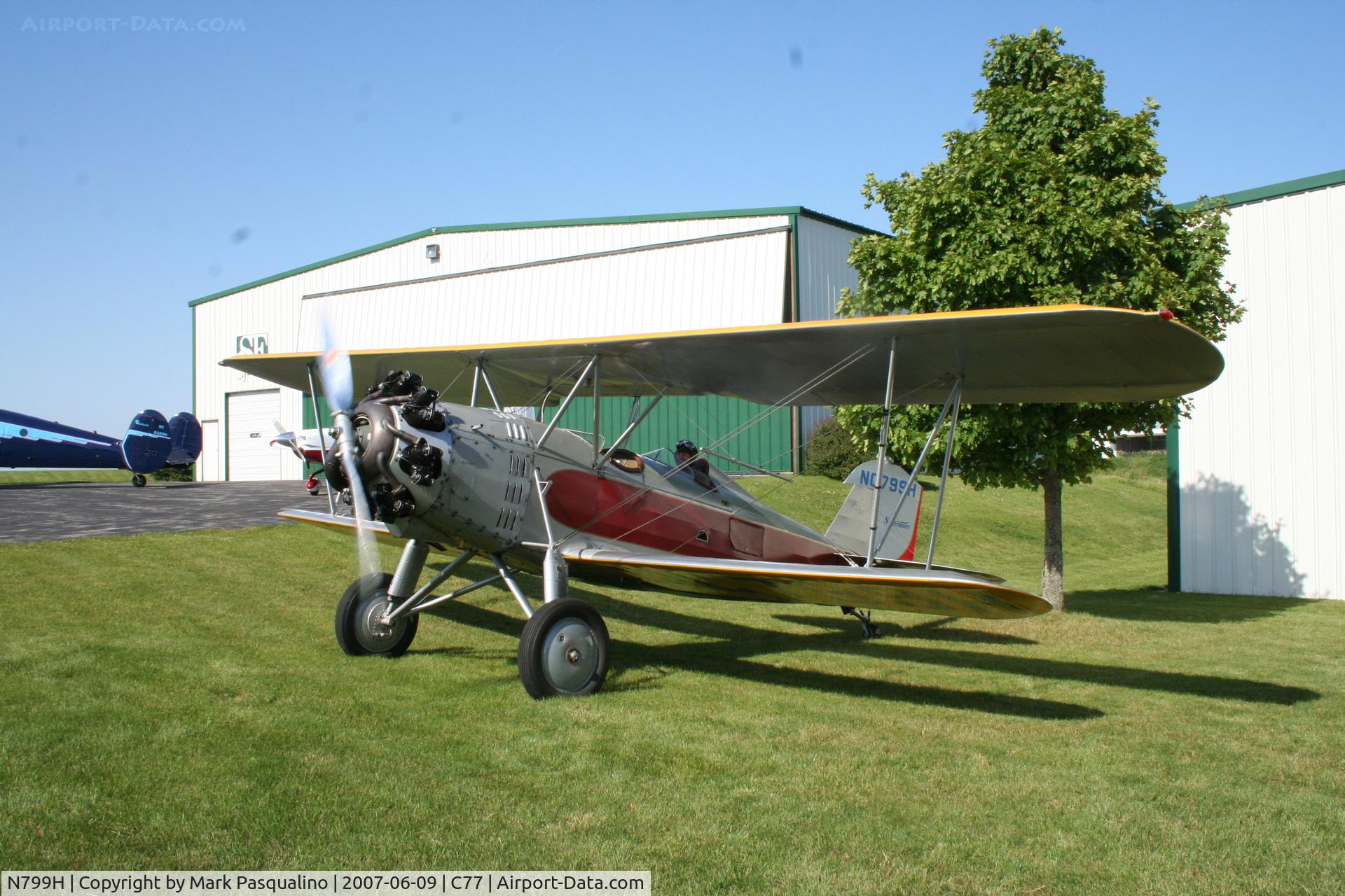 N799H, 1931 Stearman C3-R C/N 5037, Stearman C3-R