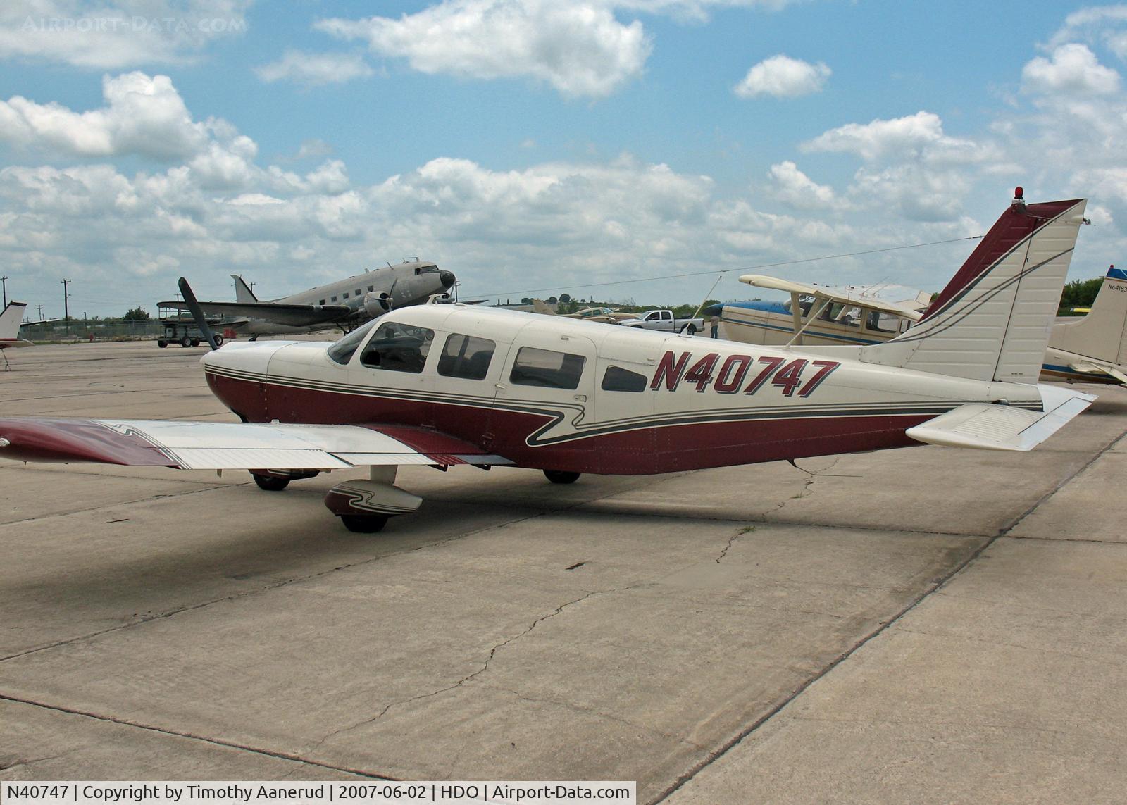 N40747, 1973 Piper PA-32-300 Cherokee Six C/N 32-7440058, The EAA Texas Fly-In