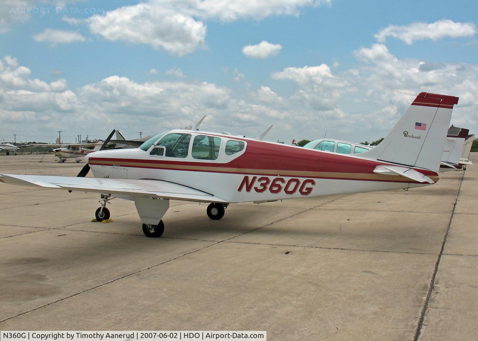N360G, 1961 Beech 35-A33 Debonair C/N CD-306, The EAA Texas Fly-In, 1961 Beech 35-A33 Debonair, c/n CD-306