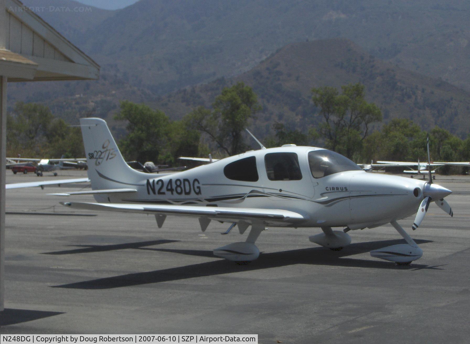 N248DG, 2005 Cirrus SR22 GTS C/N 1359, 2005 Cirrus SR22 GTS, Continental IO-550-N 310 Hp