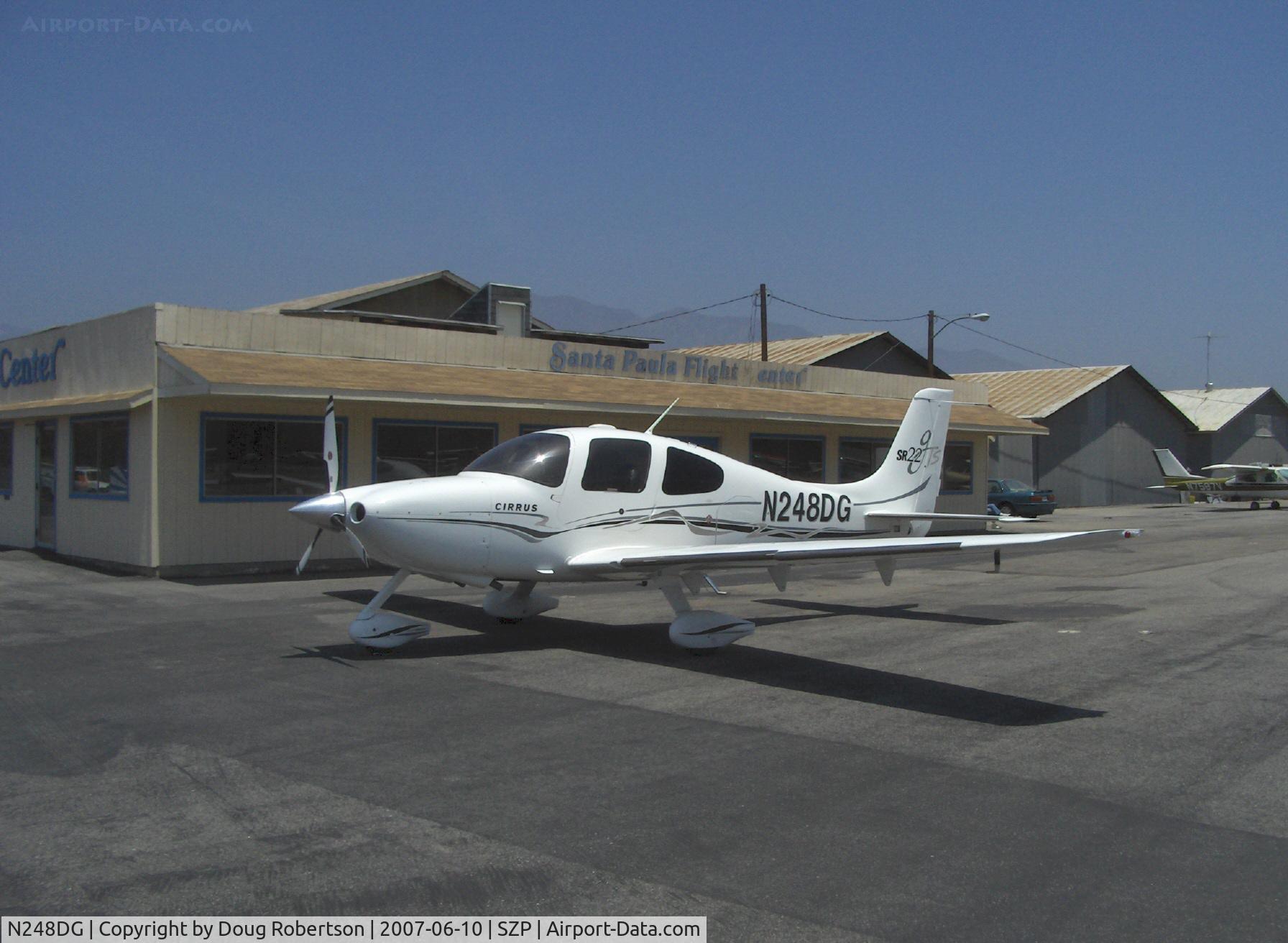 N248DG, 2005 Cirrus SR22 GTS C/N 1359, 2005 Cirrus SR22 GTS, Continental IO-550-N 310 Hp