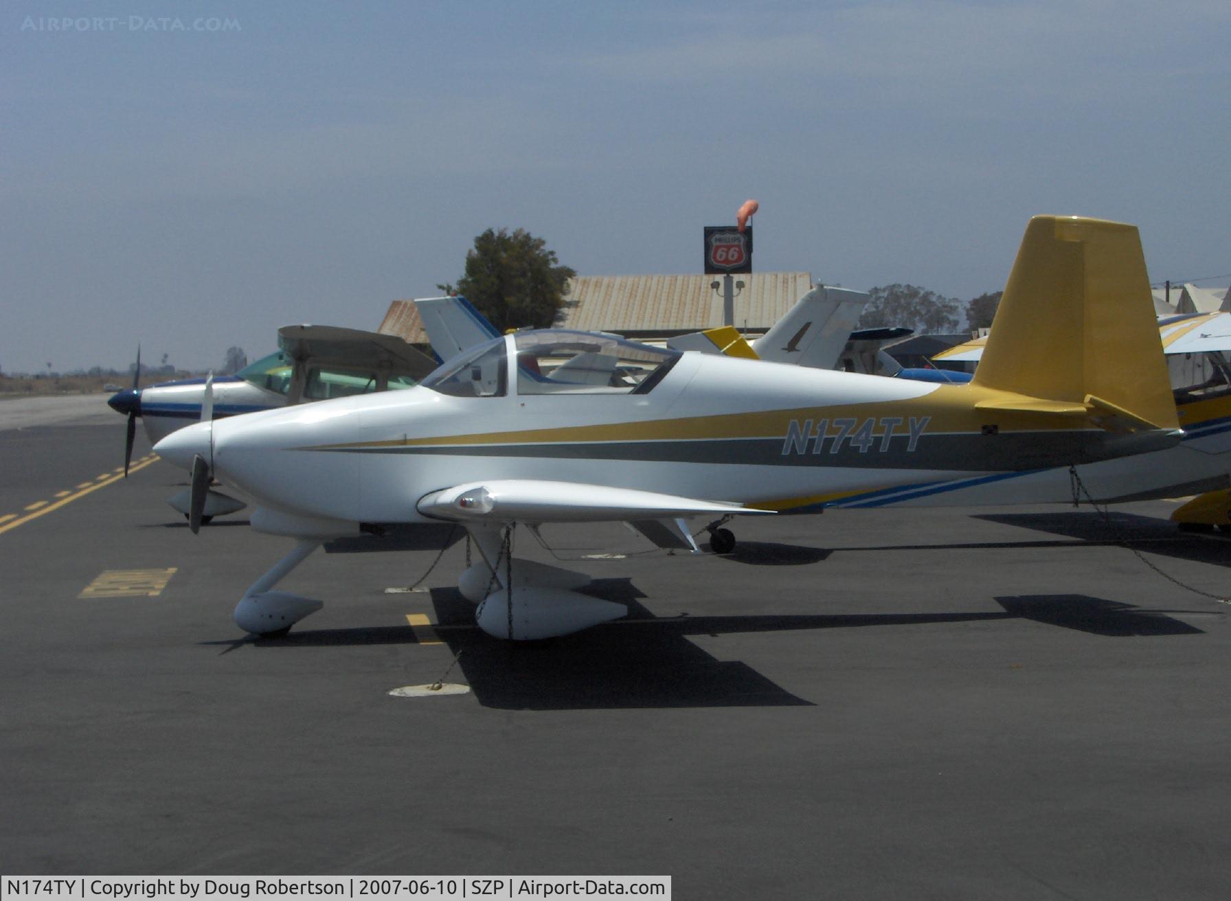 N174TY, 2004 Vans RV-7A C/N 70331, 2004 Yaberg VAN's RV-7A