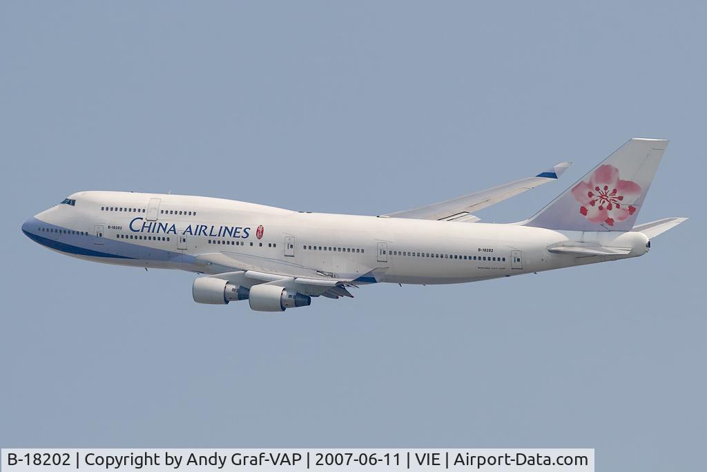 B-18202, 1997 Boeing 747-409 C/N 28710, China Airlines B747-400