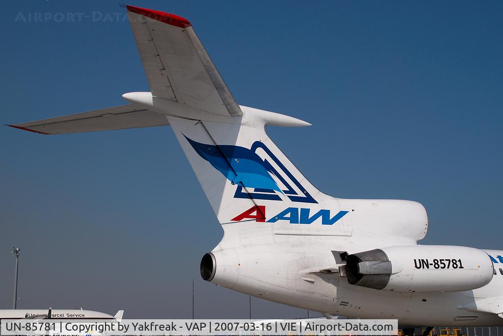 UN-85781, 1993 Tupolev Tu-154M C/N 93A965, Atyrau Airways Tupolev 154