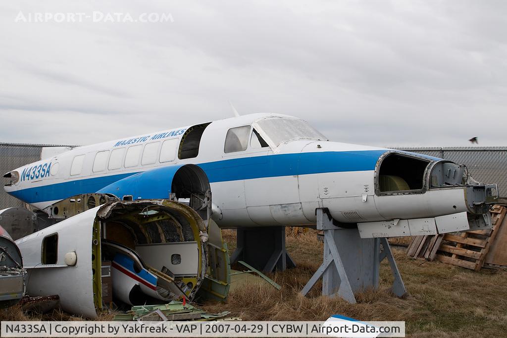 N433SA, 1968 Beech 99 C/N U-33, Majestic Airlines Beech 99