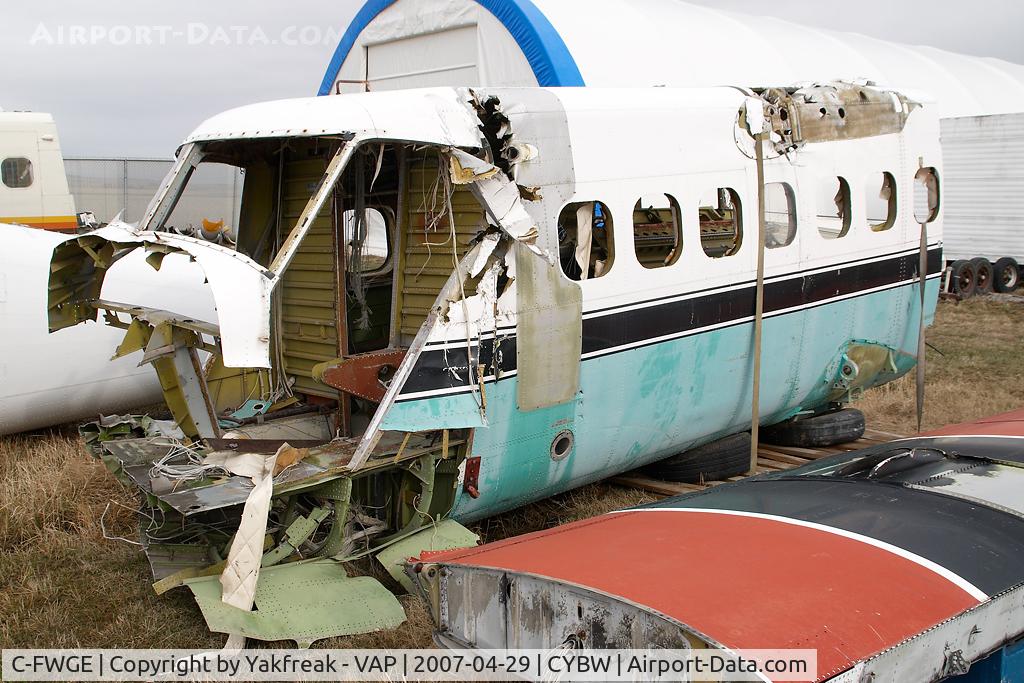 C-FWGE, 1967 De Havilland Canada DHC-6-100 Twin Otter C/N 58, Dash 6 Twin Otter