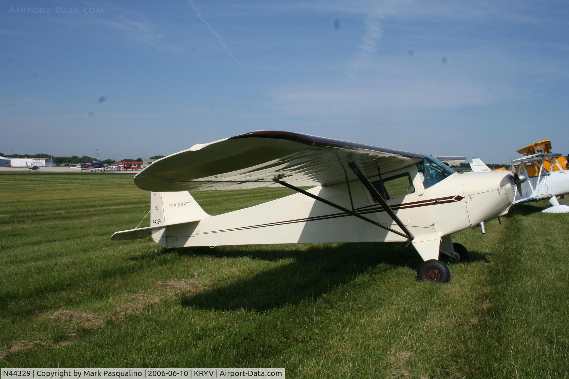N44329, 1946 Taylorcraft BC12-D1 C/N 10129, Taylorcraft BC-12D