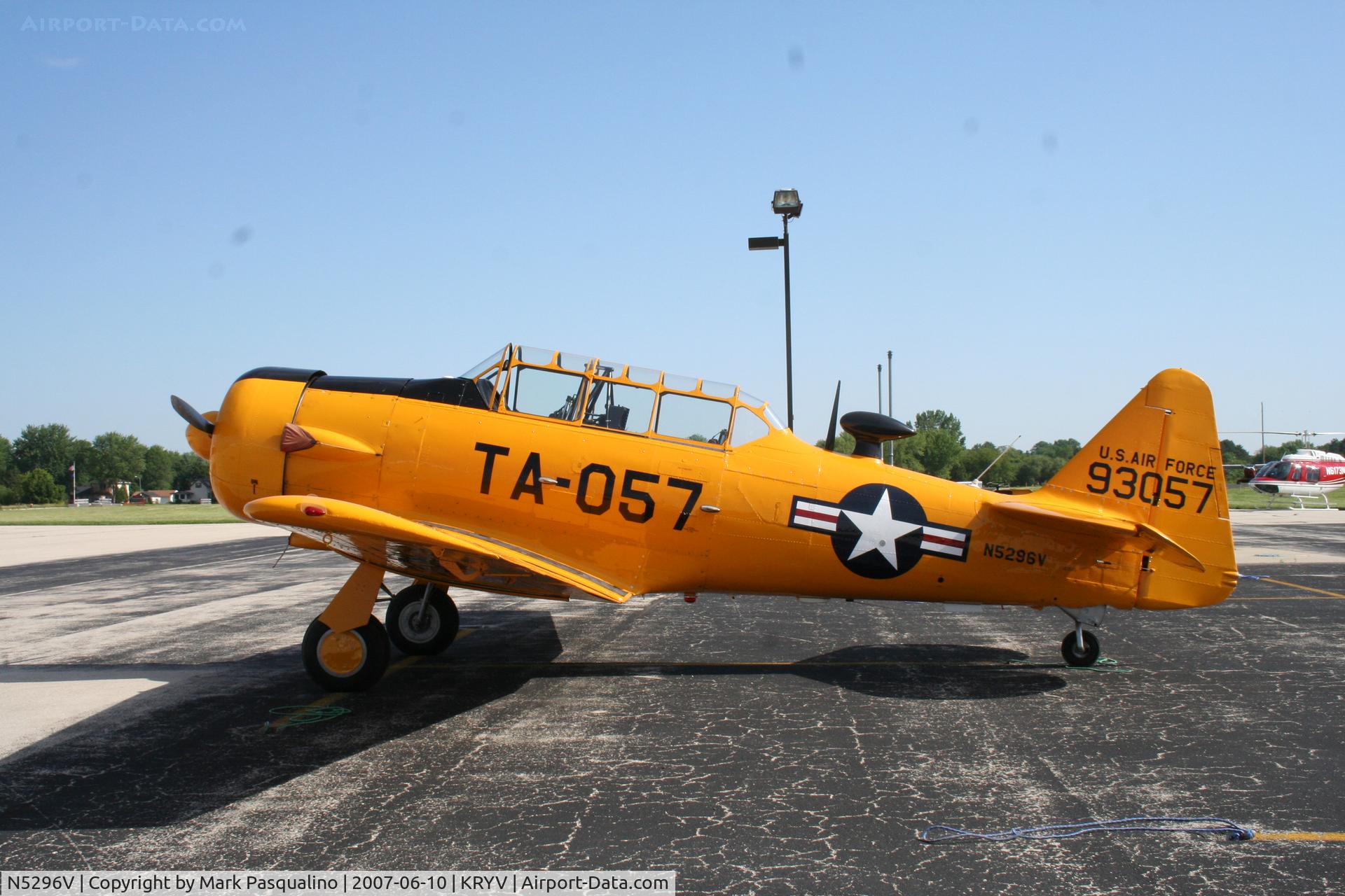 N5296V, North American AT-6G Texan C/N 168-161 (49-3057), North American AT-6G