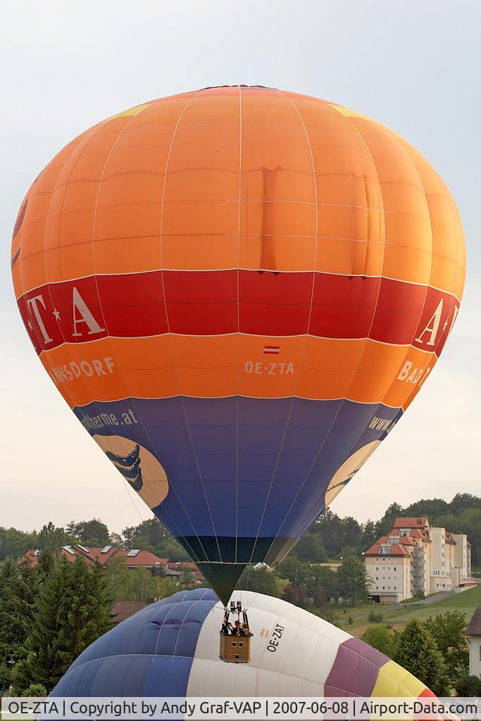 OE-ZTA, Cameron N-105 C/N Not found OE-ZTA, Cameron N-105 Night of the balloons