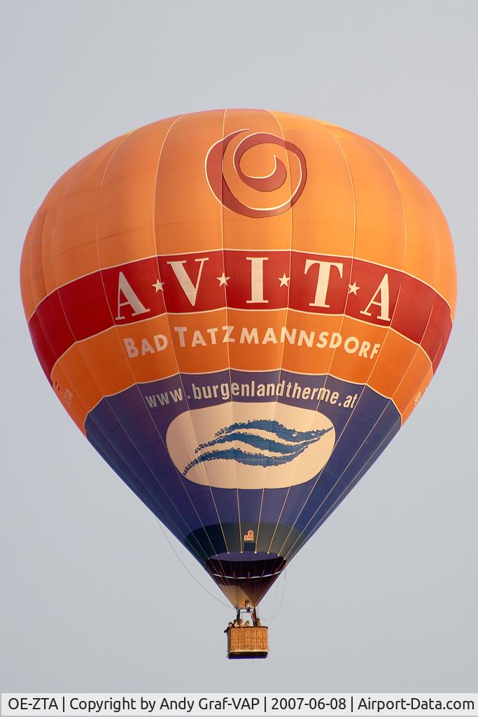 OE-ZTA, Cameron N-105 C/N Not found OE-ZTA, Cameron N-105 Night of the balloons