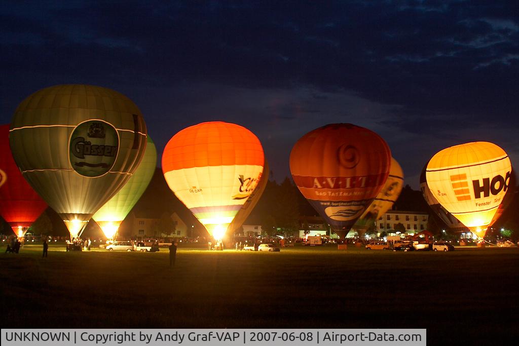 UNKNOWN, Balloons Various C/N Unknown, Night of the balloons