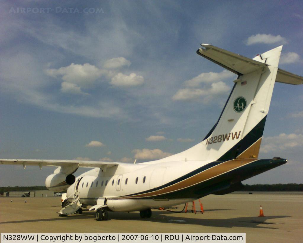 N328WW, 1999 Dornier 328-300 328JET C/N 3116, Dropping off at RDU.