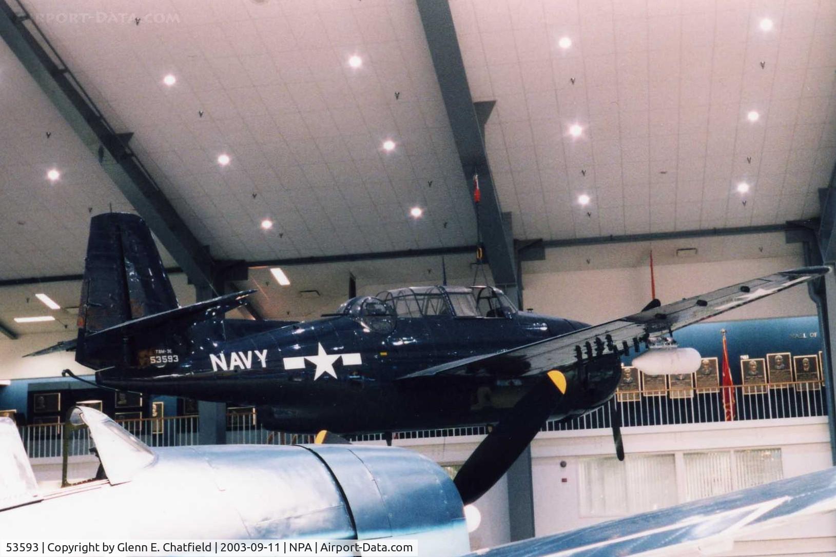 53593, 1945 Grumman TBM-3E Avenger C/N 3655, TBM-3E at the National Museum of Naval Aviation