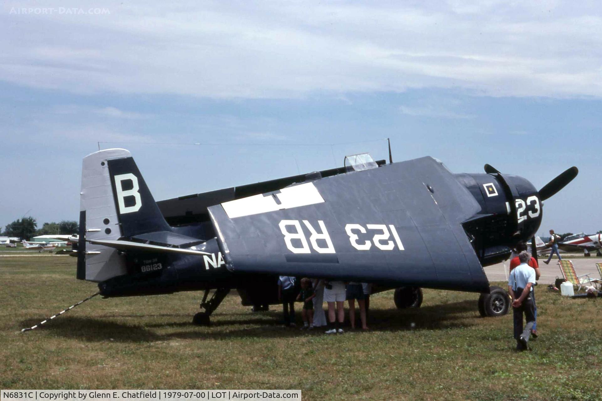 N6831C, 1942 General Motors TBM-3E Avenger C/N 2942, This bird is Bu. No. 86123, which the Navy says belongs to TBM-3R.  FAA registry lists this serial and N-number as a J2F.  What gives?