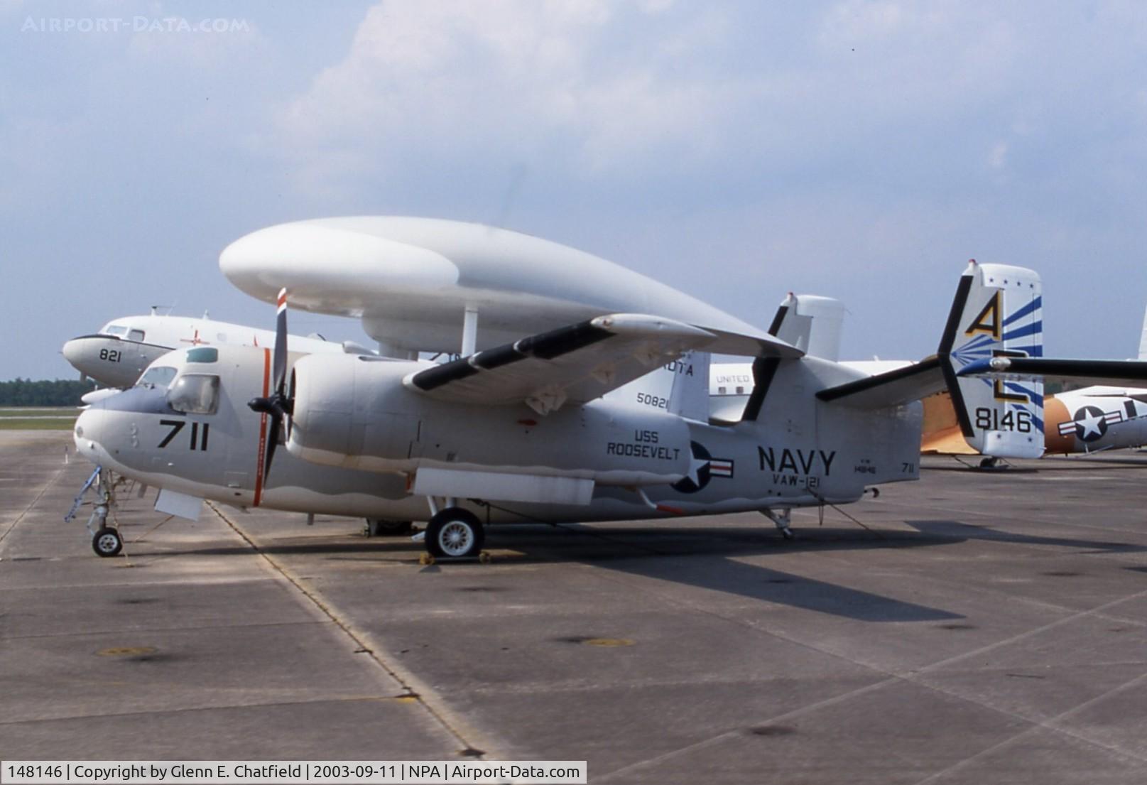 148146, Grumman E-1B Tracer (G-117) C/N 64, E-1B at the National Museum of Naval Aviation