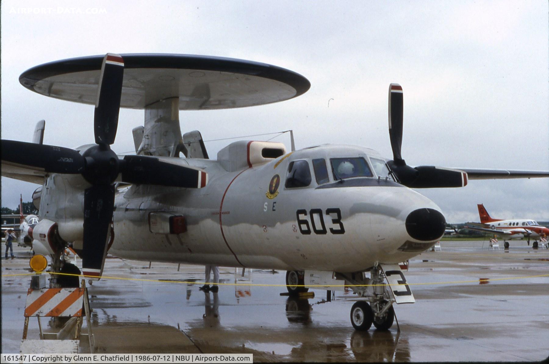 161547, Grumman E-2C Hawkeye C/N A080, E-2C at the open house