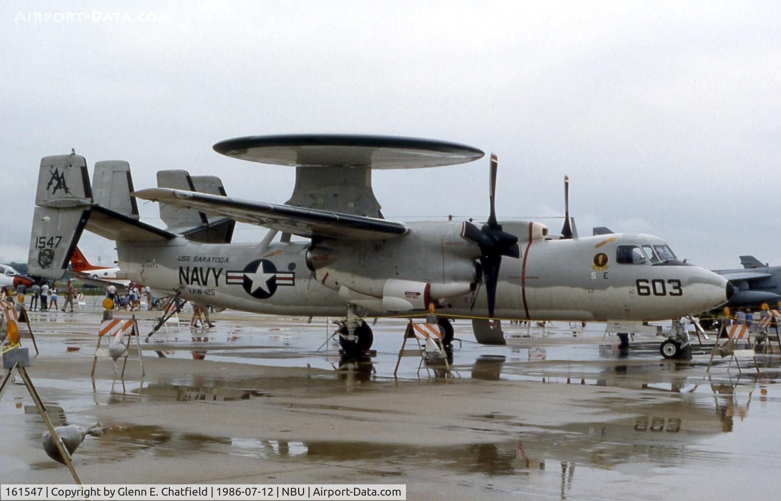 161547, Grumman E-2C Hawkeye C/N A080, E-2C at the open house