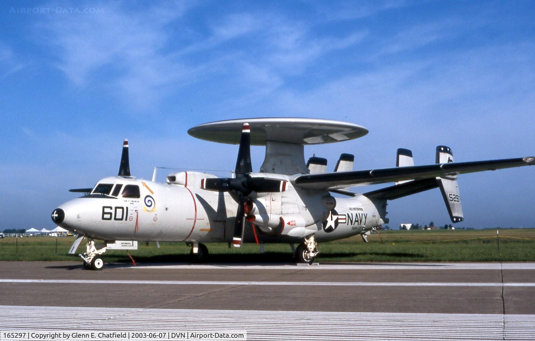 165297, Northrop Grumman E-2C Hawkeye C/N A52-168, E-2C at the Quad Cities Air Show