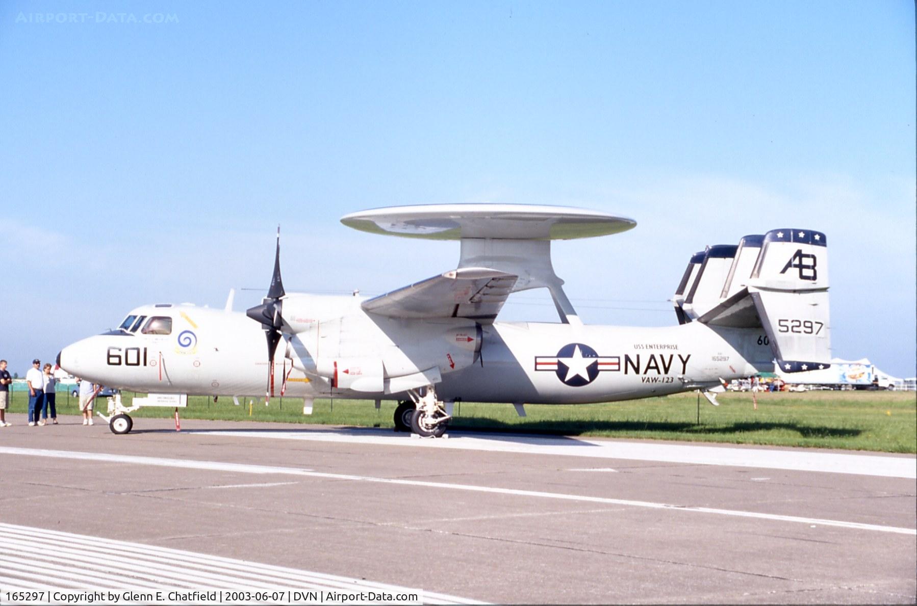 165297, Northrop Grumman E-2C Hawkeye C/N A52-168, E-2C at the Quad Cities Air Show