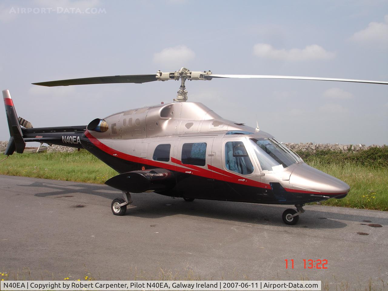 N40EA, 1981 Bell 222 C/N 47061, New Paint Job