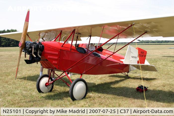 N25101, 1976 Pietenpol Air Camper C/N JR-1, At Brodhead