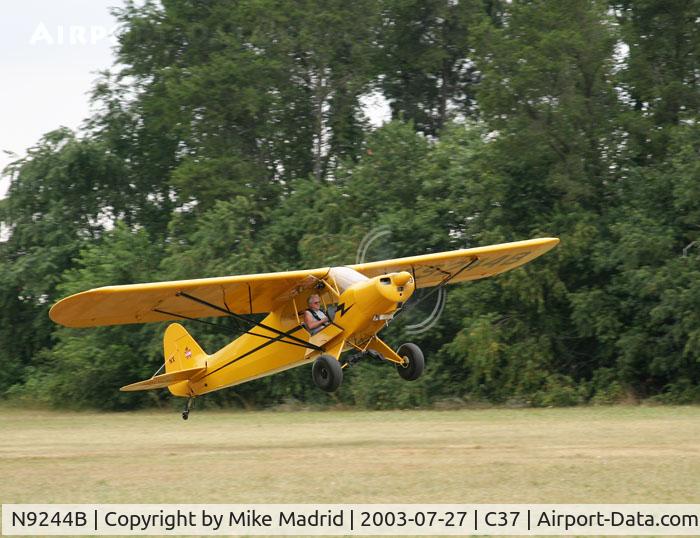 N9244B, 2000 Wag-Aero Sport Trainer C/N 2, At Brodhead