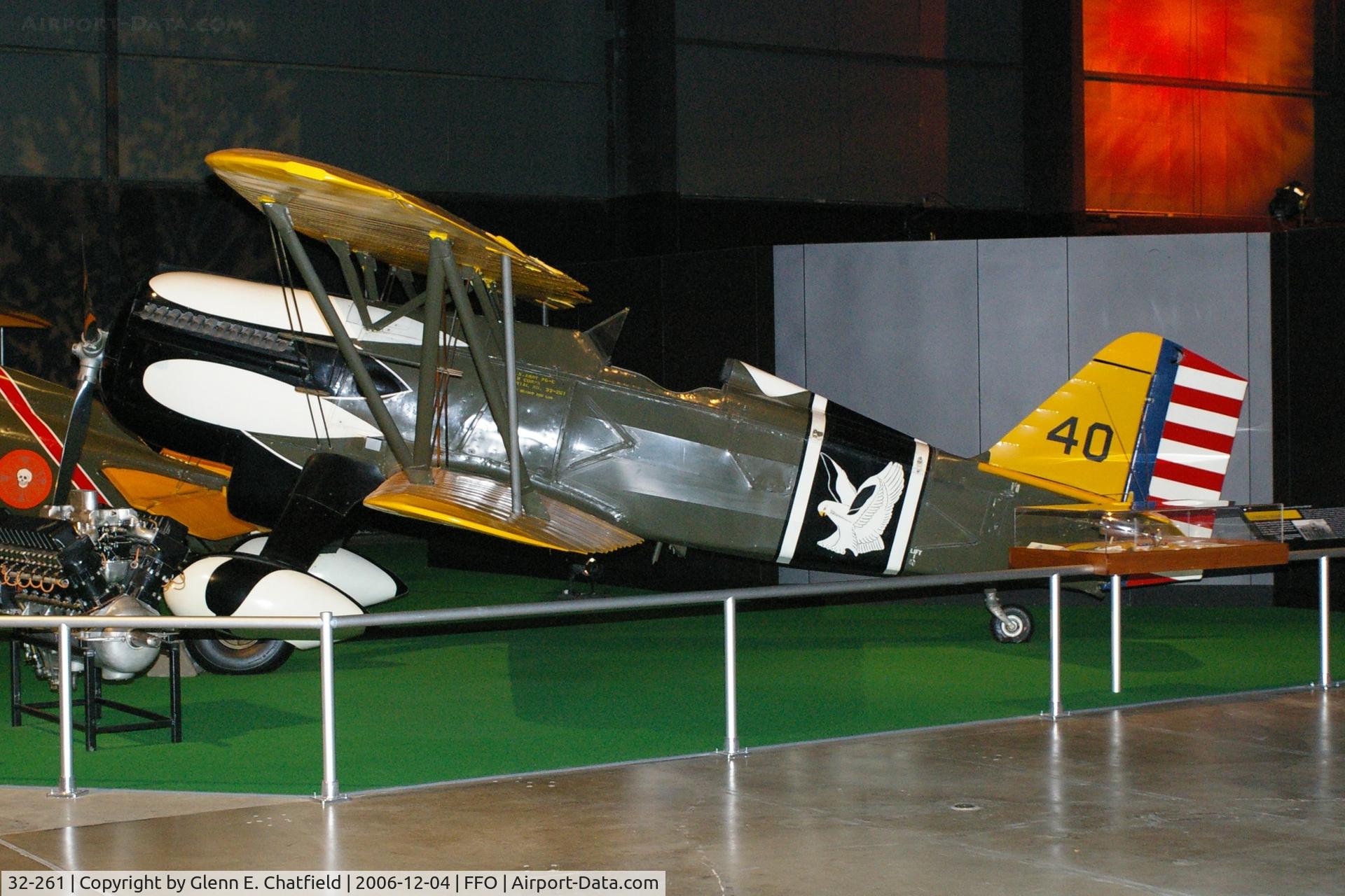 32-261, 1932 Curtiss P-6E Hawk C/N 32-261, Curtiss Hawk at the National Museum of the U.S. Air Force