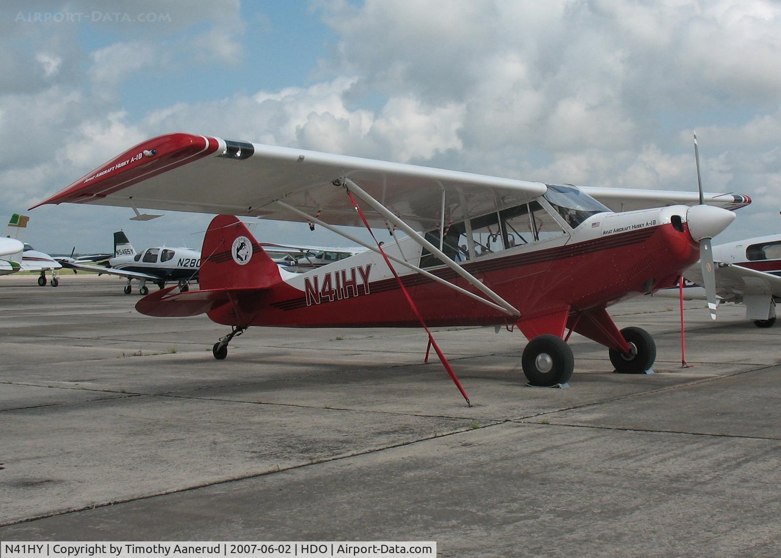 N41HY, 2001 Aviat A-1B Husky C/N 2168, The EAA Texas Fly-In
