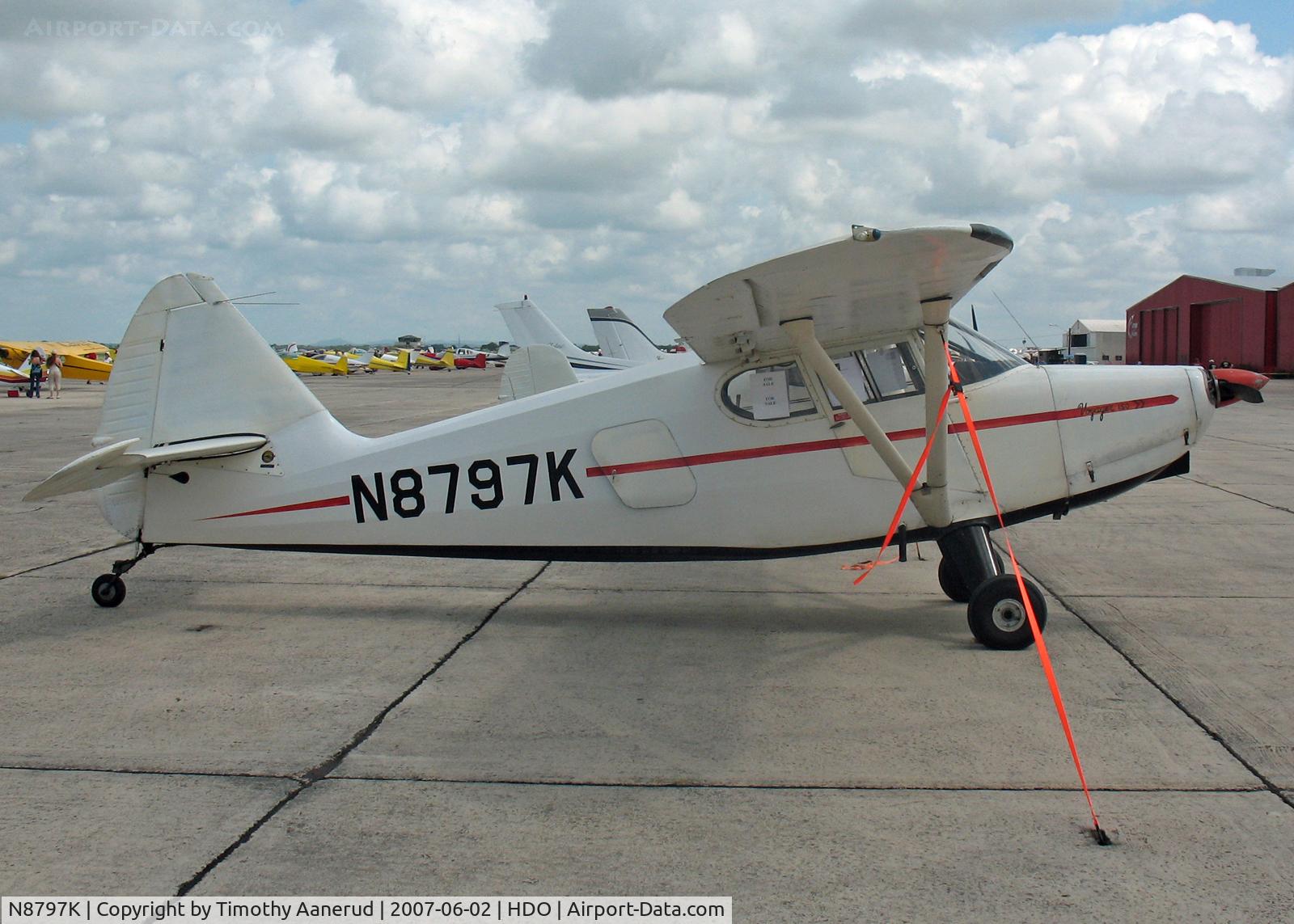 N8797K, 1947 Stinson 108-1 Voyager C/N 108-1797, The EAA Texas Fly-In