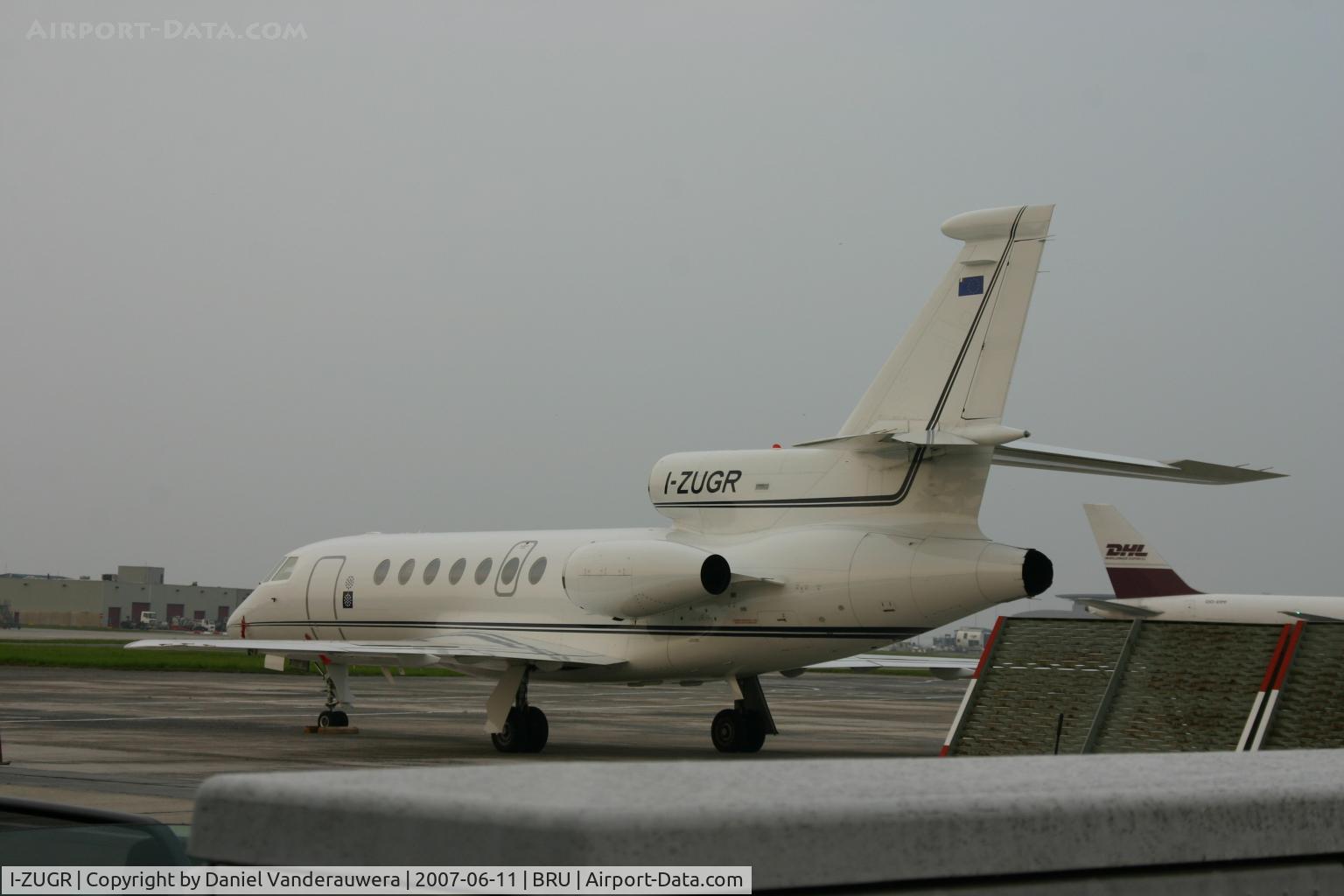 I-ZUGR, 2004 Dassault Falcon 50EX C/N 341, late in the afternoon - on ABELAG apron