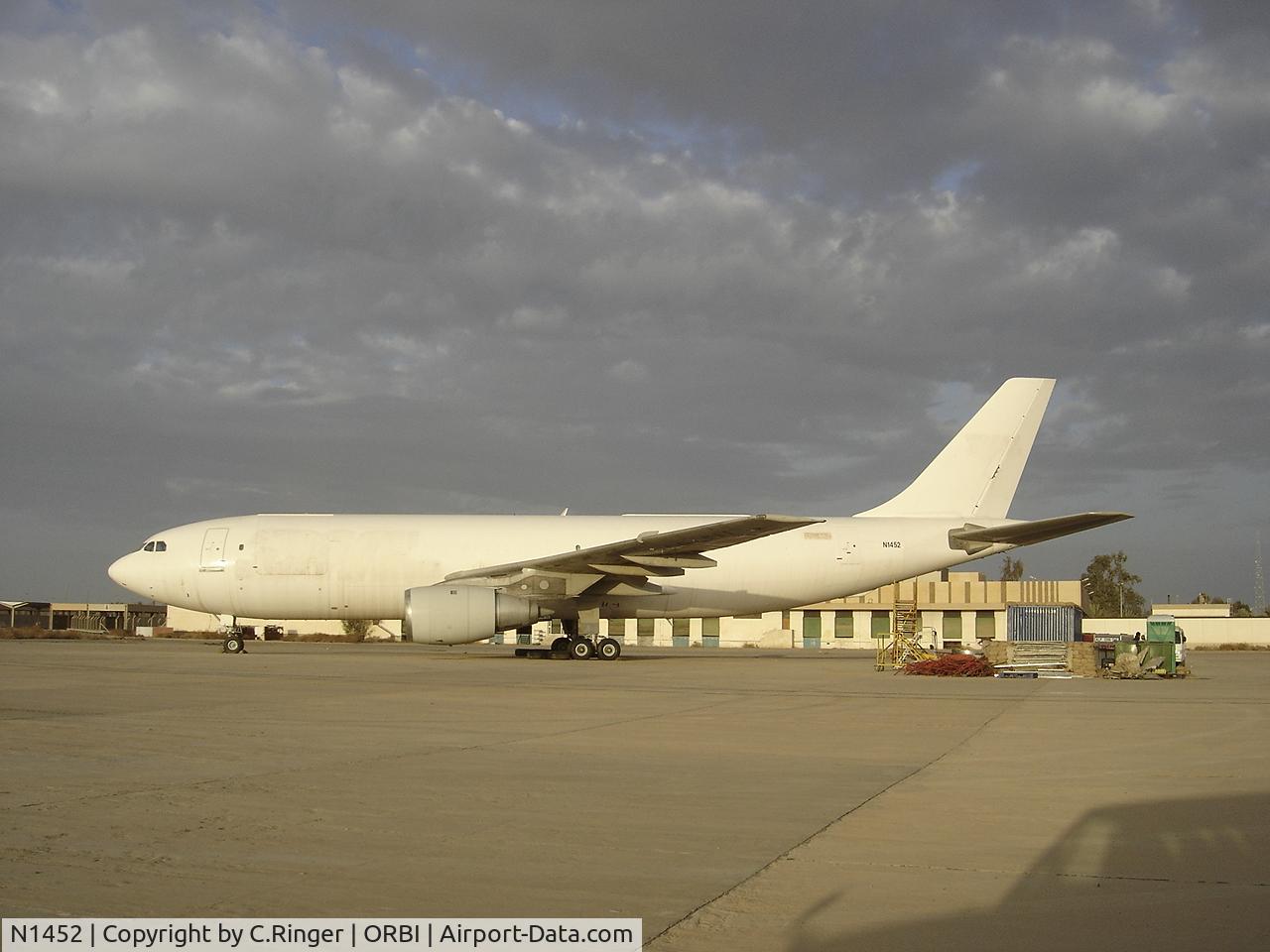 N1452, 1979 Airbus A300B4-203(F) C/N 093, At BIAP Dec 04 ready for ferry flight