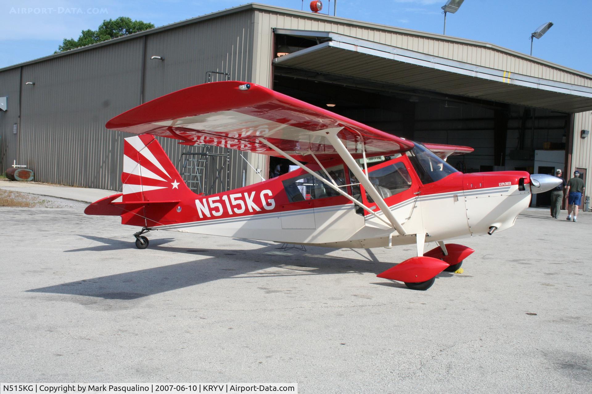 N515KG, 1998 American Champion 7GCBC C/N 1249-98, 7GCBC
