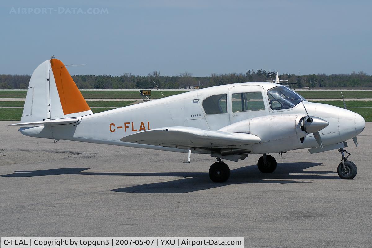 C-FLAL, 1956 Piper PA-23-150 Apache Apache C/N 23-701, Parked at ESSO ramp.