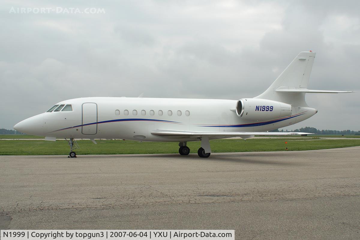 N1999, 2004 Dassault Falcon 2000 C/N 219, Parked at Ramp III
