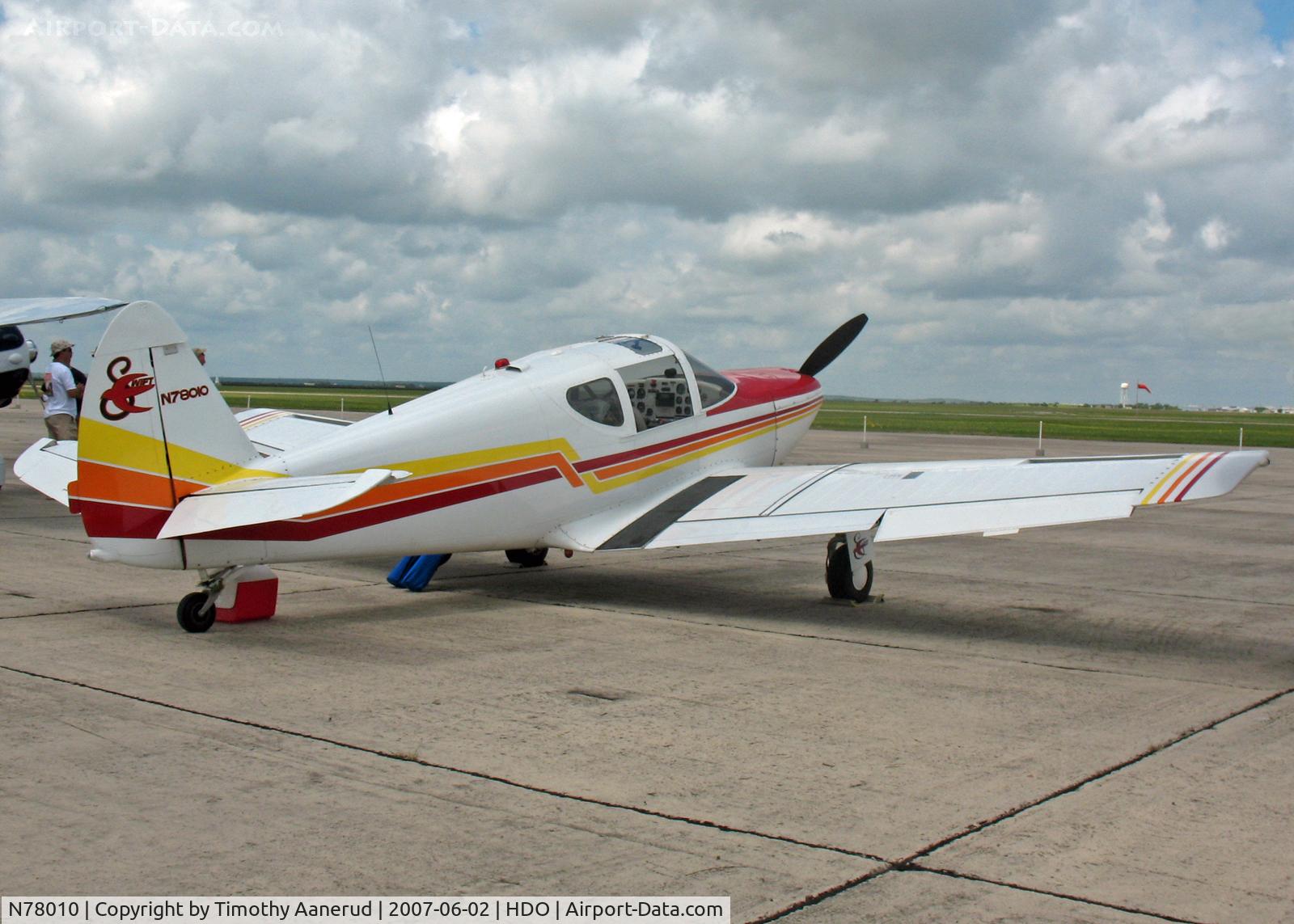 N78010, 1946 Globe GC-1B Swift C/N 2010, The EAA Texas Fly-In