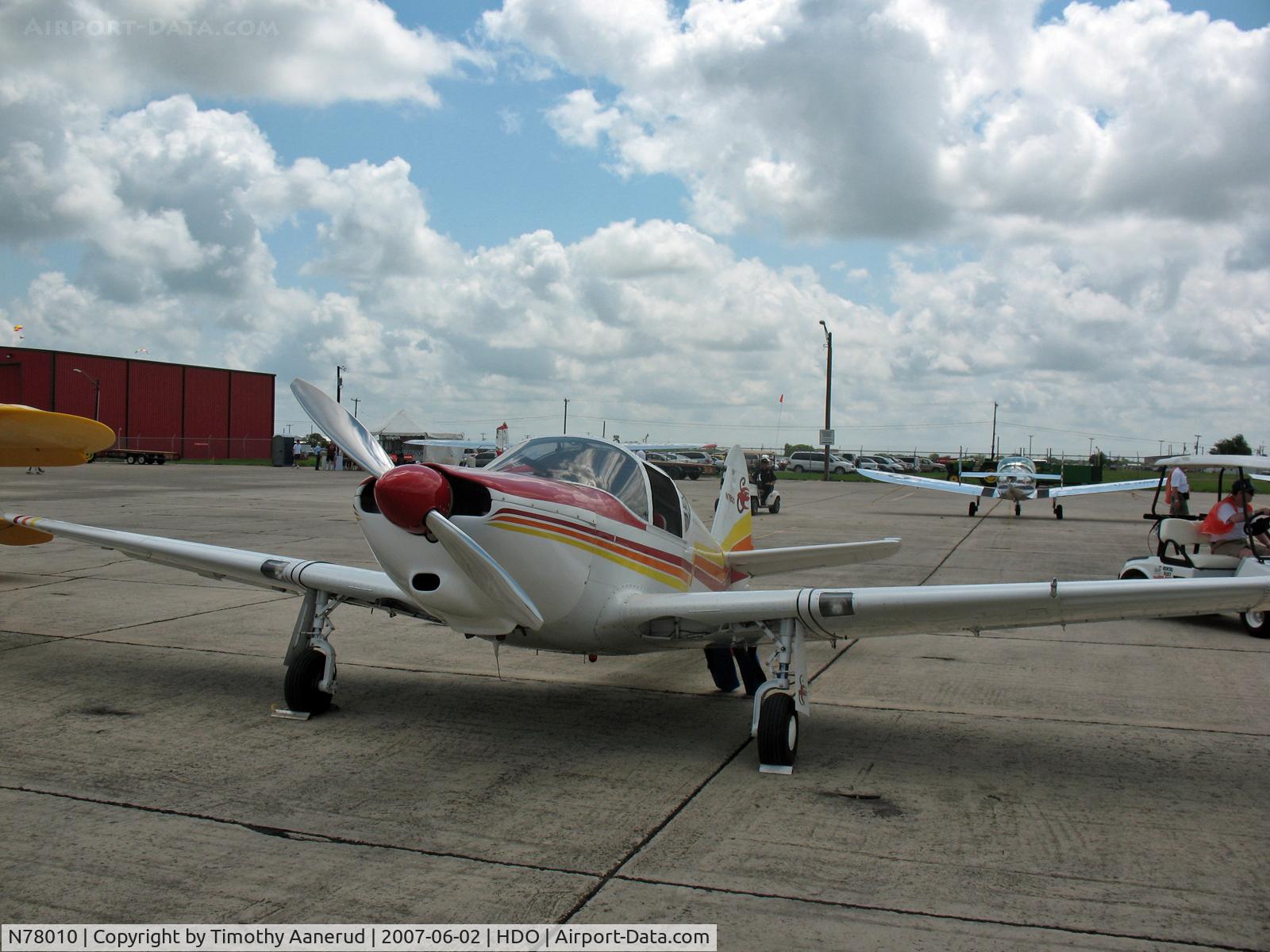 N78010, 1946 Globe GC-1B Swift C/N 2010, The EAA Texas Fly-In