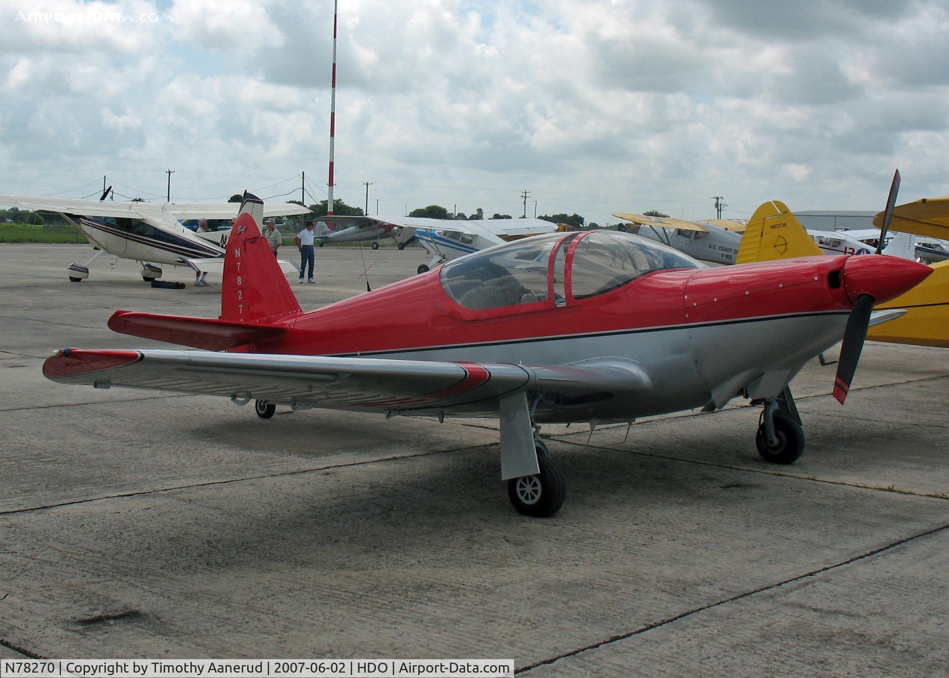 N78270, 1946 Globe GC-1B Swift C/N 2270, The EAA Texas Fly-In