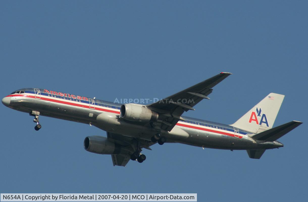 N654A, 1991 Boeing 757-223 C/N 24612, American
