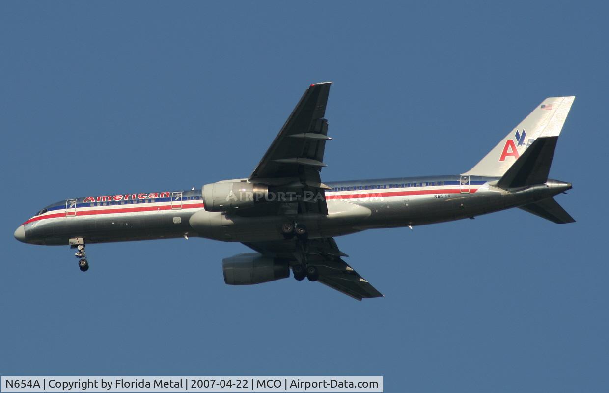 N654A, 1991 Boeing 757-223 C/N 24612, American