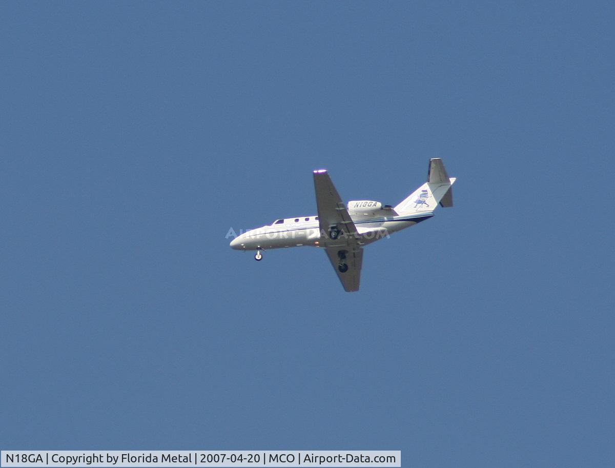 N18GA, 1997 Cessna 525B CitationJet C/N 5250216, CJ1
