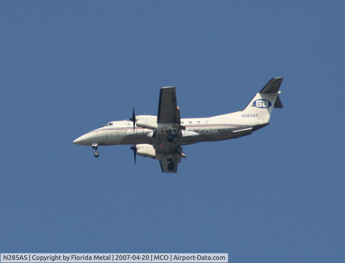 N285AS, 1992 Embraer EMB-120ER Brasilia C/N 120.265, Gulfstream