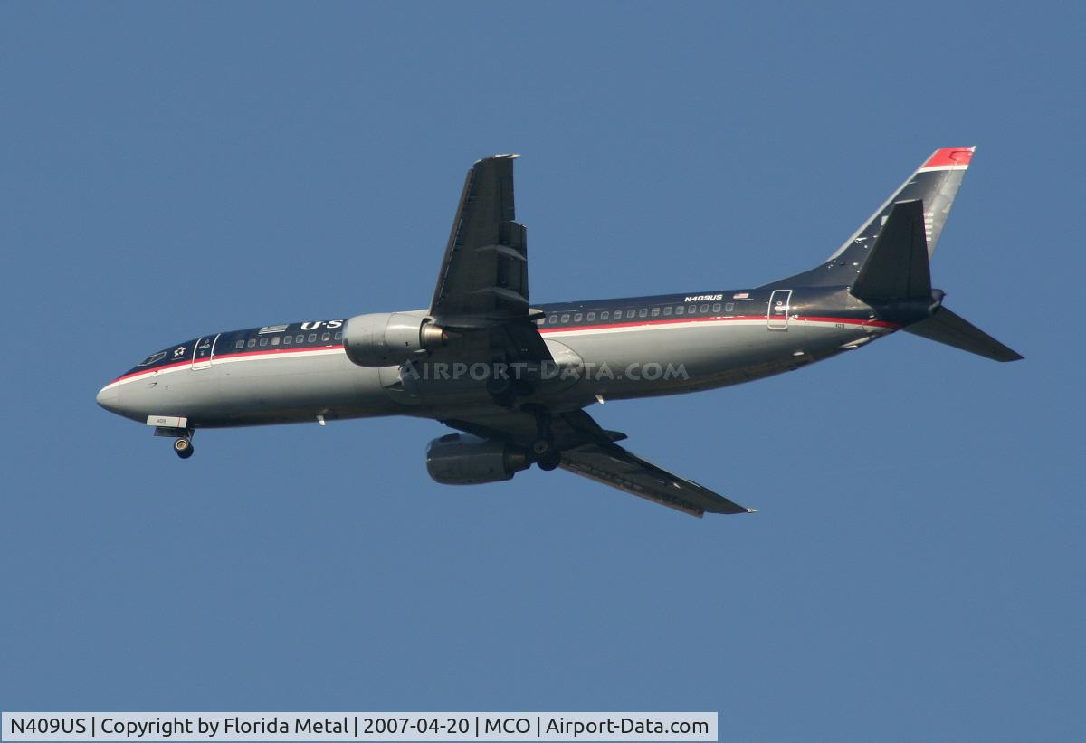 N409US, 1988 Boeing 737-401 C/N 23879, US