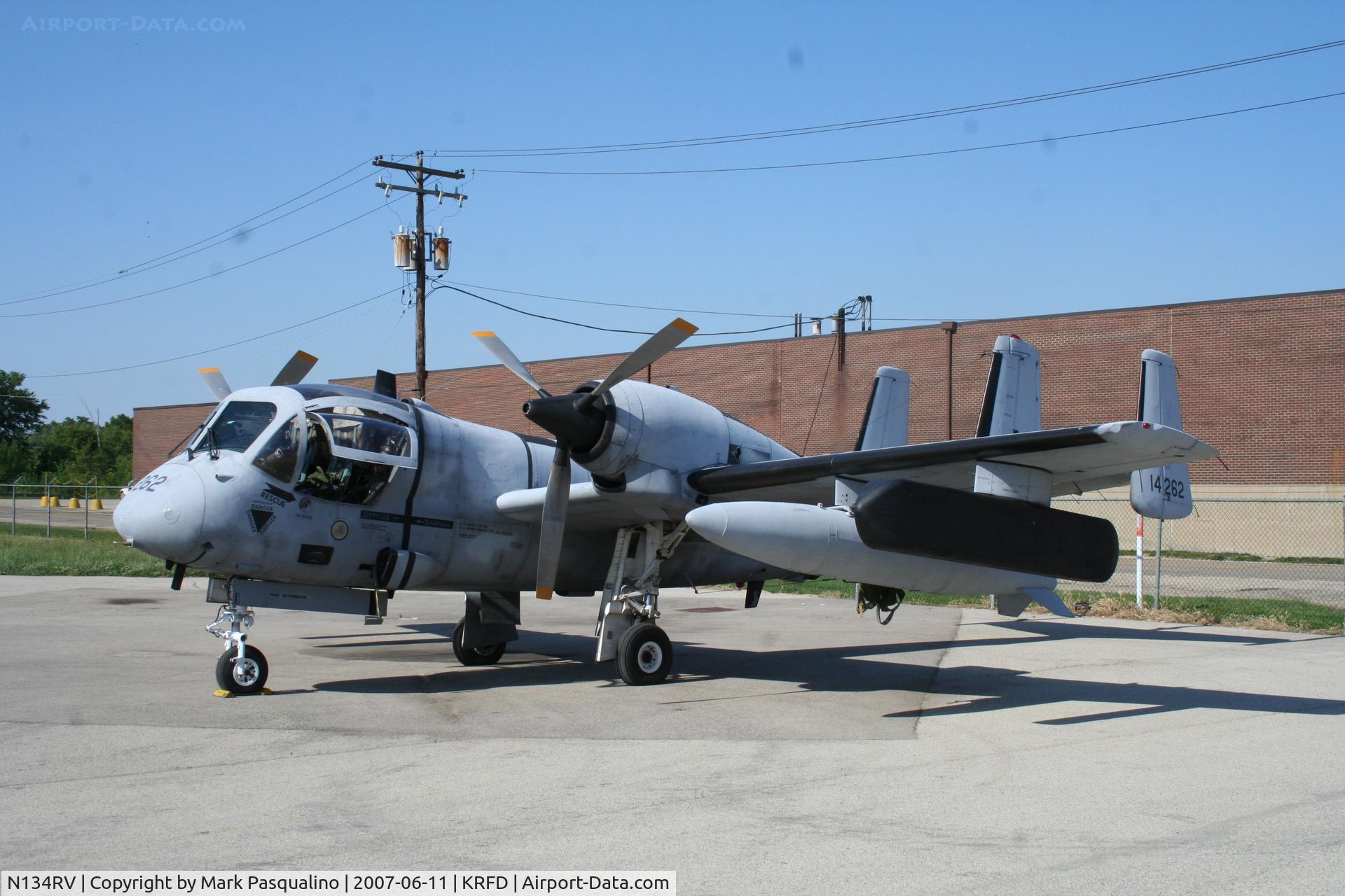 N134RV, 1964 Grumman RV-1D Mohawk C/N 77B, Grumman OV-1