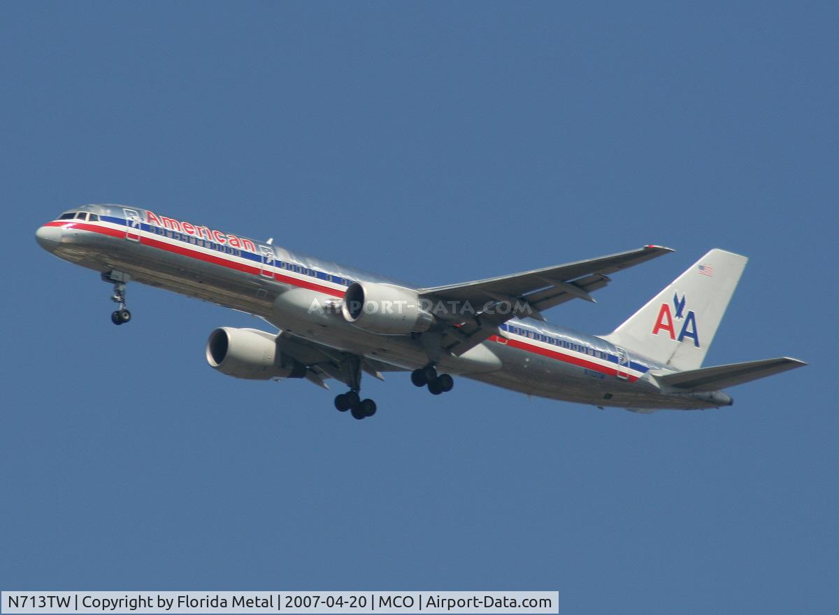 N713TW, 1997 Boeing 757-2Q8 C/N 28173, American