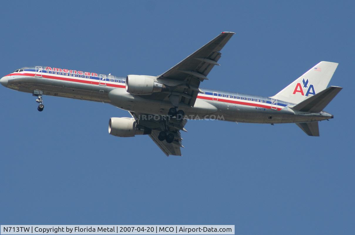 N713TW, 1997 Boeing 757-2Q8 C/N 28173, American